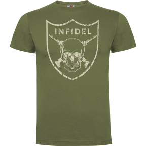 T-shirt Zielony Infidel - Army Design by Summit Outdoor