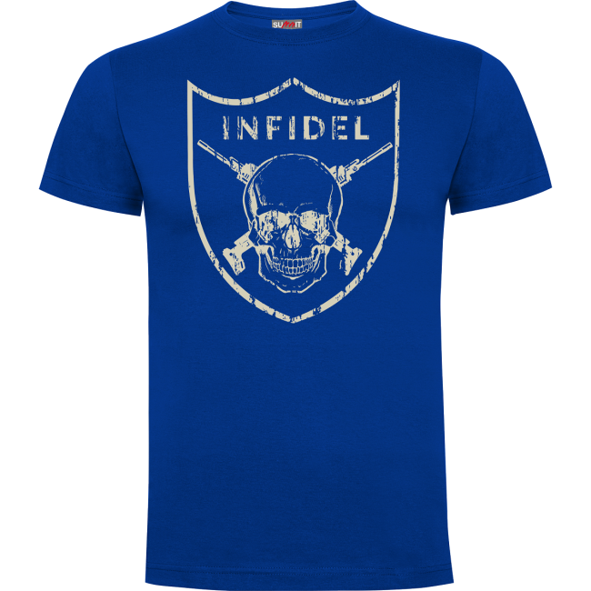 Tee-shirt Infidel Bleu royal - Army Design by Summit Outdoor