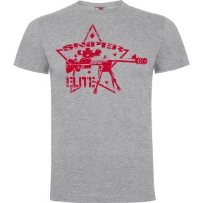 Tee-shirt Sniper Elite Gris Chiné - Army Design by Summit Outdoor