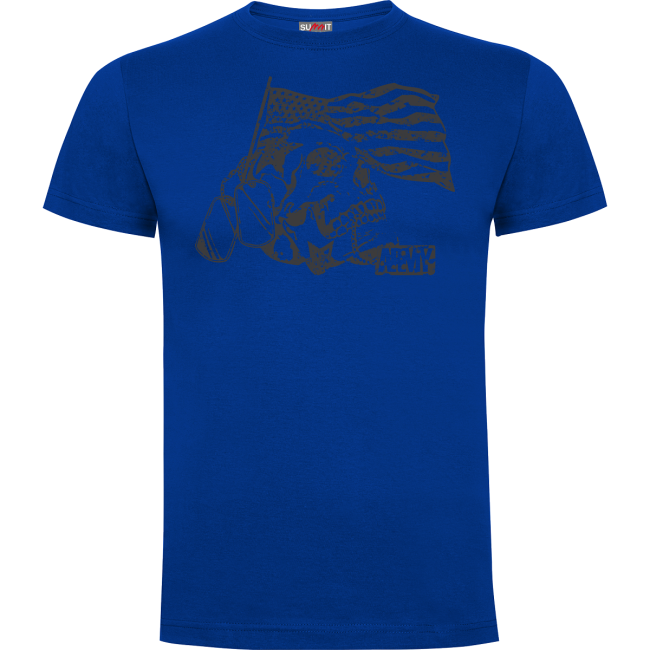 T-Shirt Death for Nation Königsblau - Army Design von Summit Outdoor