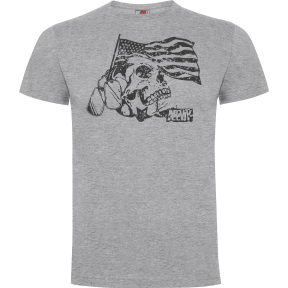 T-Shirt Death for Nation Grau meliert - Army Design von Summit Outdoor