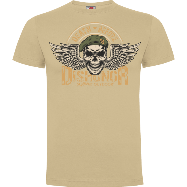 T-Shirt Dishonor Sand - Army Design von Summit Outdoor