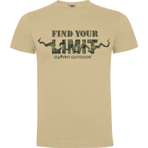 Koszulka 100% bawełna FIND YOUR LIMIT Coyote - Army Design by Summit Outdoor