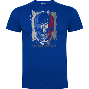 T-Shirt Königsblau French for Ever - Army Design von Summit Outdoor