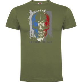 T-shirt French for Ever Groen OD - Army Design by Summit Outdoor
