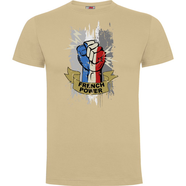 T-shirt Zand French power - Army Design by Summit Outdoor