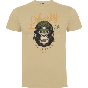 T-shirt Piaskowy Liberty or Death - Army Design by Summit Outdoor