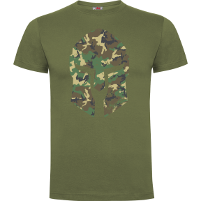 T-Shirt Spartan Woodland Olivgrün - Army Design by Summit Outdoor