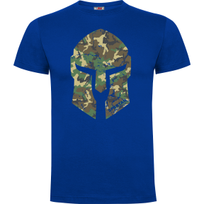Tee-shirt Spartan woodland Bleu royal - Army Design by Summit Outdoor