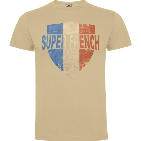 Tee-shirt Ecusson Superfrench Sable - Army Design by Summit Outdoor