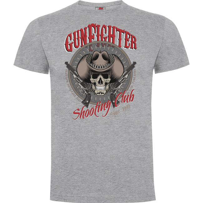 T-shirt Gunfighter Grijs Gemêleerd - Army Design by Summit Outdoor