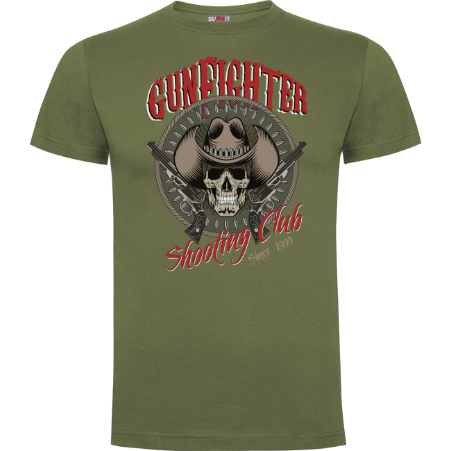 Tee-shirt Vert Gunfighter - Army Design by Summit Outdoor