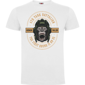 T-shirt Wit Tank Battalion- Army Design by Summit Outdoor
