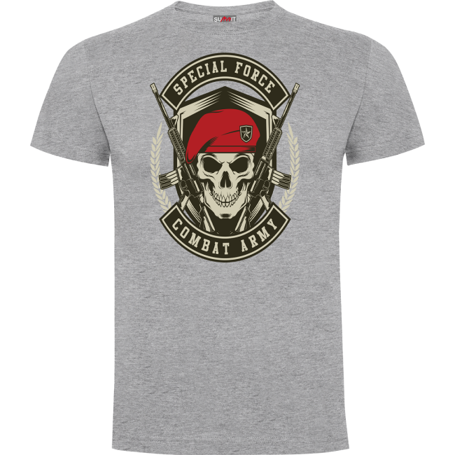 T-shirt Combat Army Szary Melanż - Army Design by Summit Outdoor