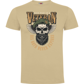 Tee-shirt Sable His oath never expires - Army design by Summit Outdoor
