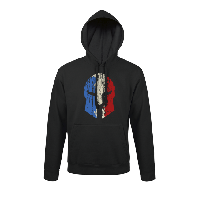 Zwarte hoodie Spartan - Army Design by Summit Outdoor