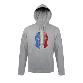 Sweatshirt Szary melanż Spartan Tricolore - Army design by Summit Outdoor