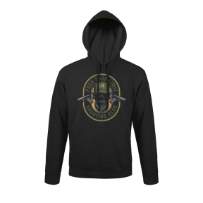 Sweat-shirt Noir Push your limit - Army Design by Summit Outdoor