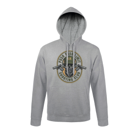 Sweat-shirt Gris chiné Push your limit - Army Design by Summit Outdoor