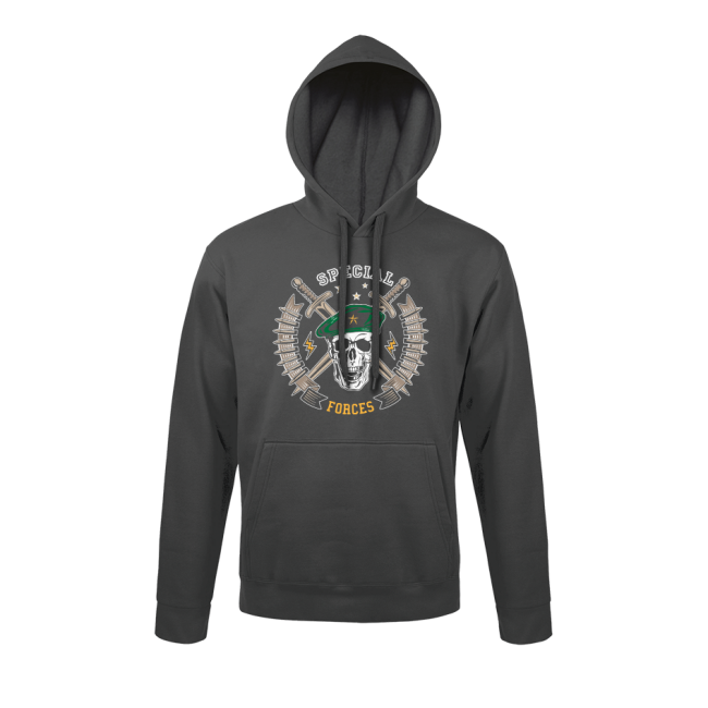 Sweatshirt Antracietgrijs Special forces - Army Design by Summit Outdoor
