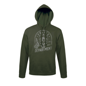 Sweat-shirt Vert Police department - Army Design by Summit Outdoor