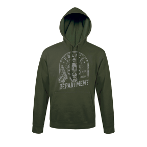 Sweat-shirt Vert Police department - Army Design by Summit Outdoor