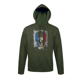 Sweat-shirt Vert French for Ever - Army Design by Summit Outdoor