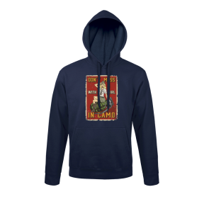 Sweat-shirt Marine Don't Mess with girl - Army Design by Summit Outdoor