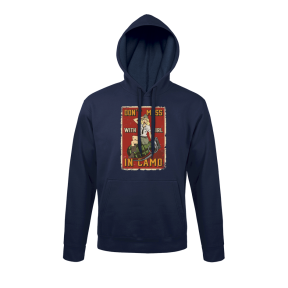 Sweat-shirt Marine Don't Mess with girl - Army Design by Summit Outdoor