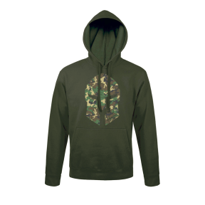 Grüner Spartan Woodland Sweatshirt - Army Design von Summit Outdoor