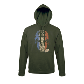 Sweat-shirt Vert French Veteran - Army Design by Summit Outdoor