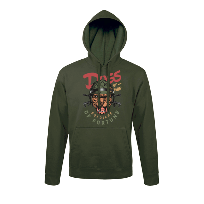 Sweatshirt Groen Dogs of war - Army design by Summit Outdoor