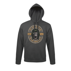 Sweat-shirt Gris Anthracite Tank Battalion - Army design by Summit Outdoor