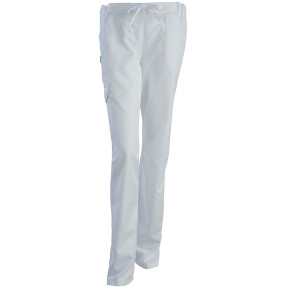 Pantalon femme coupe droite Juliette blanc - Lafont