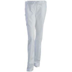 Pantalon femme coupe droite Juliette blanc - Lafont