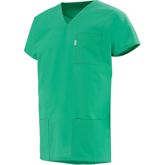 Tunika unisex krótka Almire zielona - Lafont