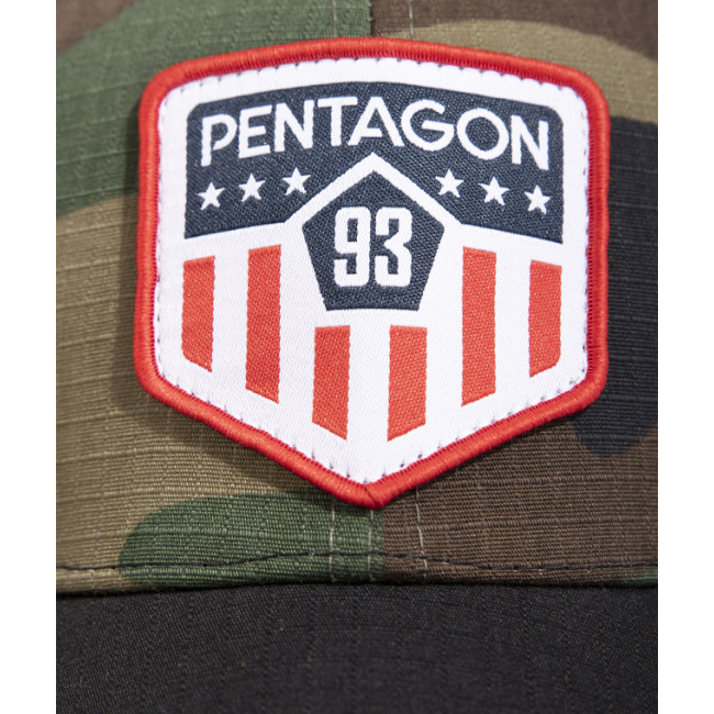 Pet Era "US America Flag" Woodland - Pentagon