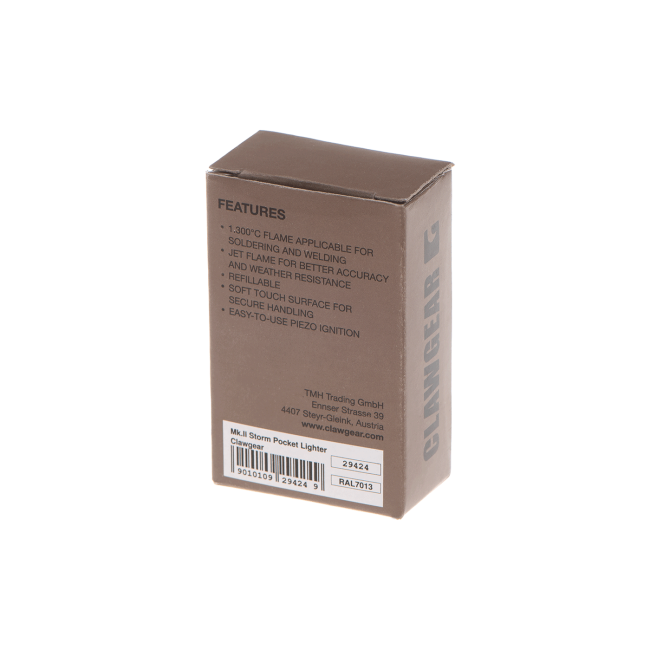 Briquet tempête Vert olive - Clawgear