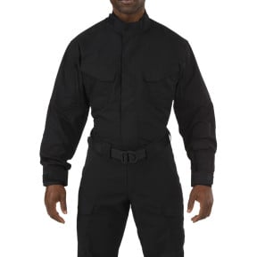 Langarm-TDU-Hemd Stryke Schwarz - 5.11 Tactical
