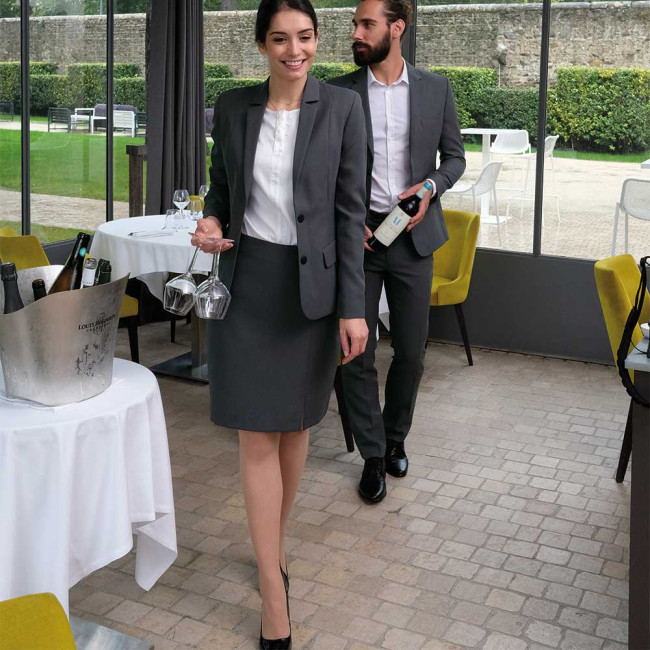 Top de service femme Vienna Blanc - Lafont