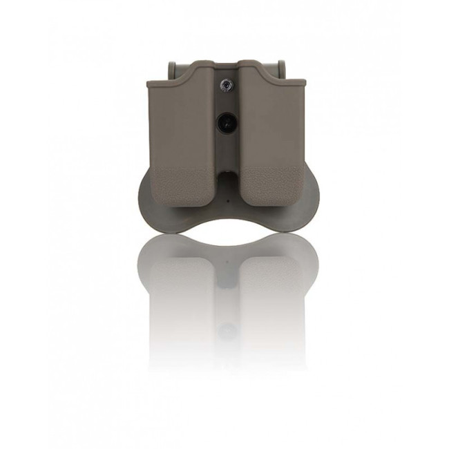 Porte chargeur double Glock Tan - Cytac