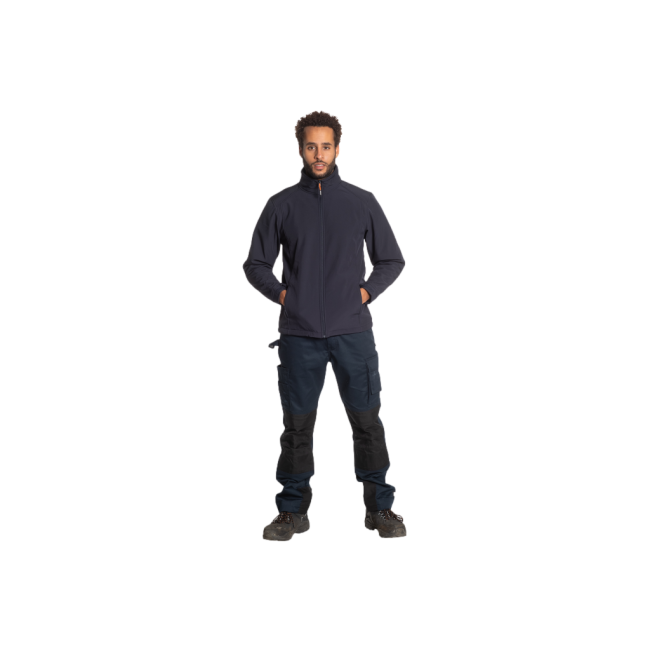 Softshell jas Julius Marineblauw - Herock