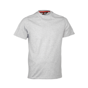 T-shirt z krótkimi rękawami Argo jasnoszary melanż - Herock