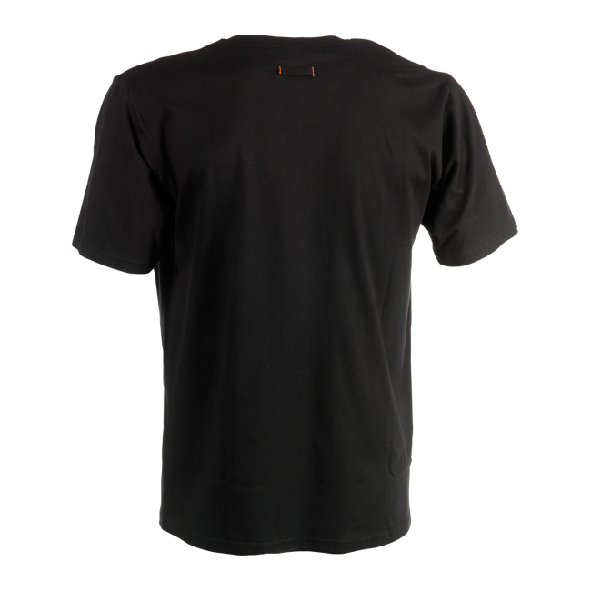 T-shirt korte mouwen Argo Zwart - Herock