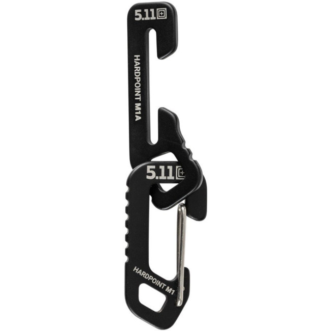 Karabijnhaak Hardpoint M1+ MD Zwart - 5.11 Tactical