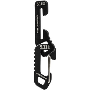 Karabijnhaak Hardpoint M1+ MD Zwart - 5.11 Tactical