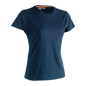 T-shirt korte mouwen dames Epona Marineblauw - Herock