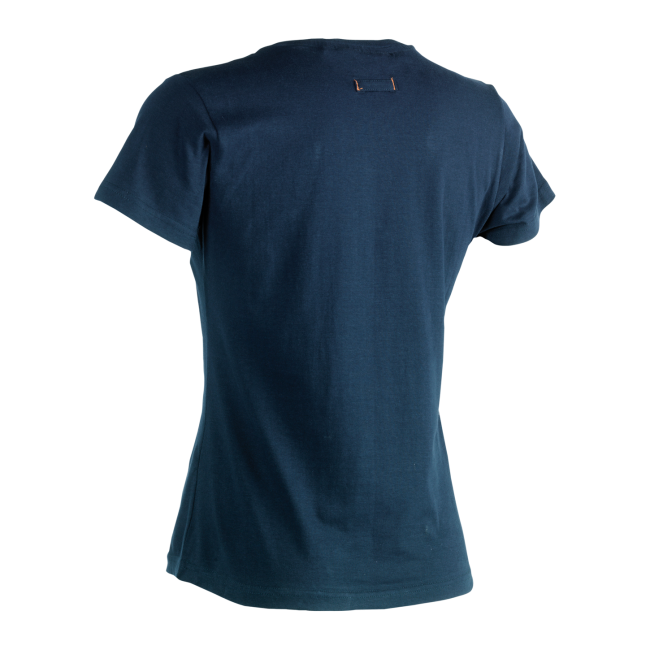T-shirt korte mouwen dames Epona Marineblauw - Herock