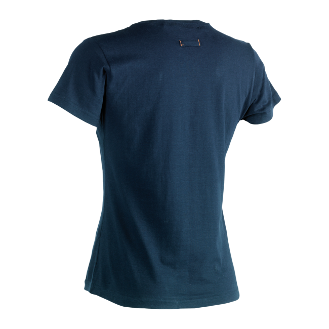 T-shirt korte mouwen dames Epona Marineblauw - Herock