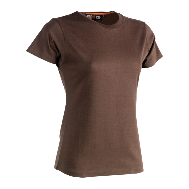 Tee-shirt manches courtes Epona femme Brun - Herock